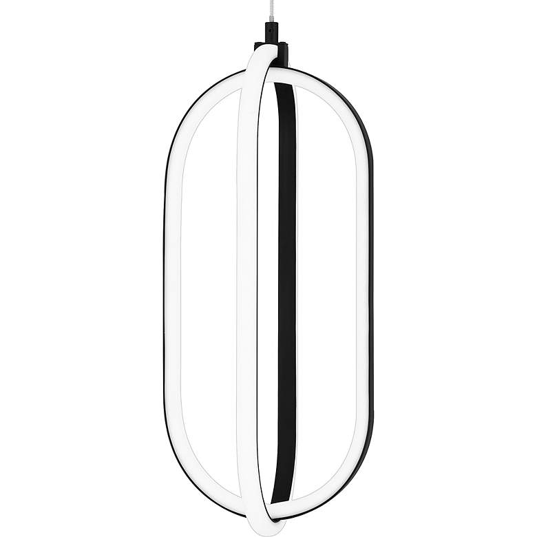 Image 6 Calista Integrated LED Matte Black Mini Pendant more views