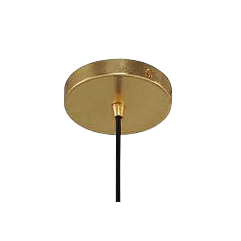 Image 3 Calistoga 12" Wide Gold Leaf Mini Pendant more views