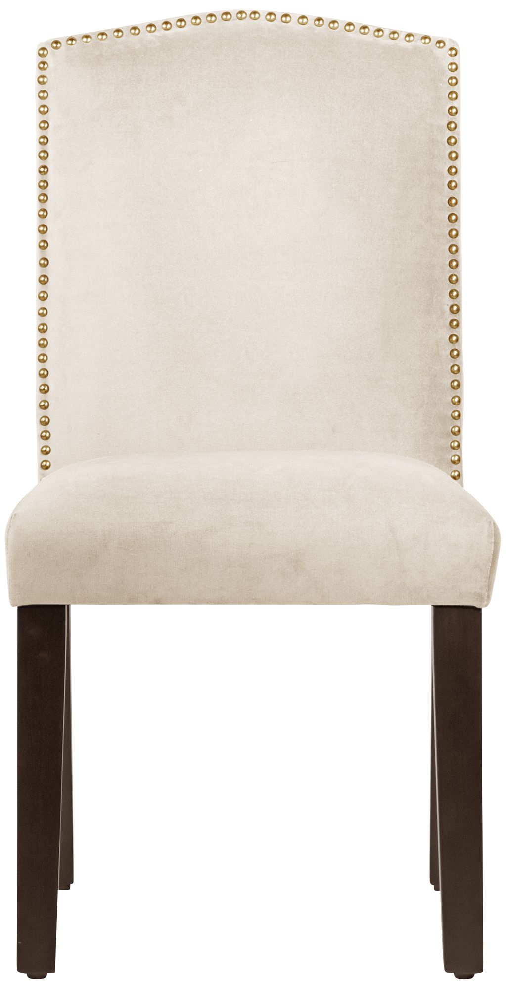 Image 2 Calistoga Regal Antique White Fabric Arched Dining Chair - Made to Order more views