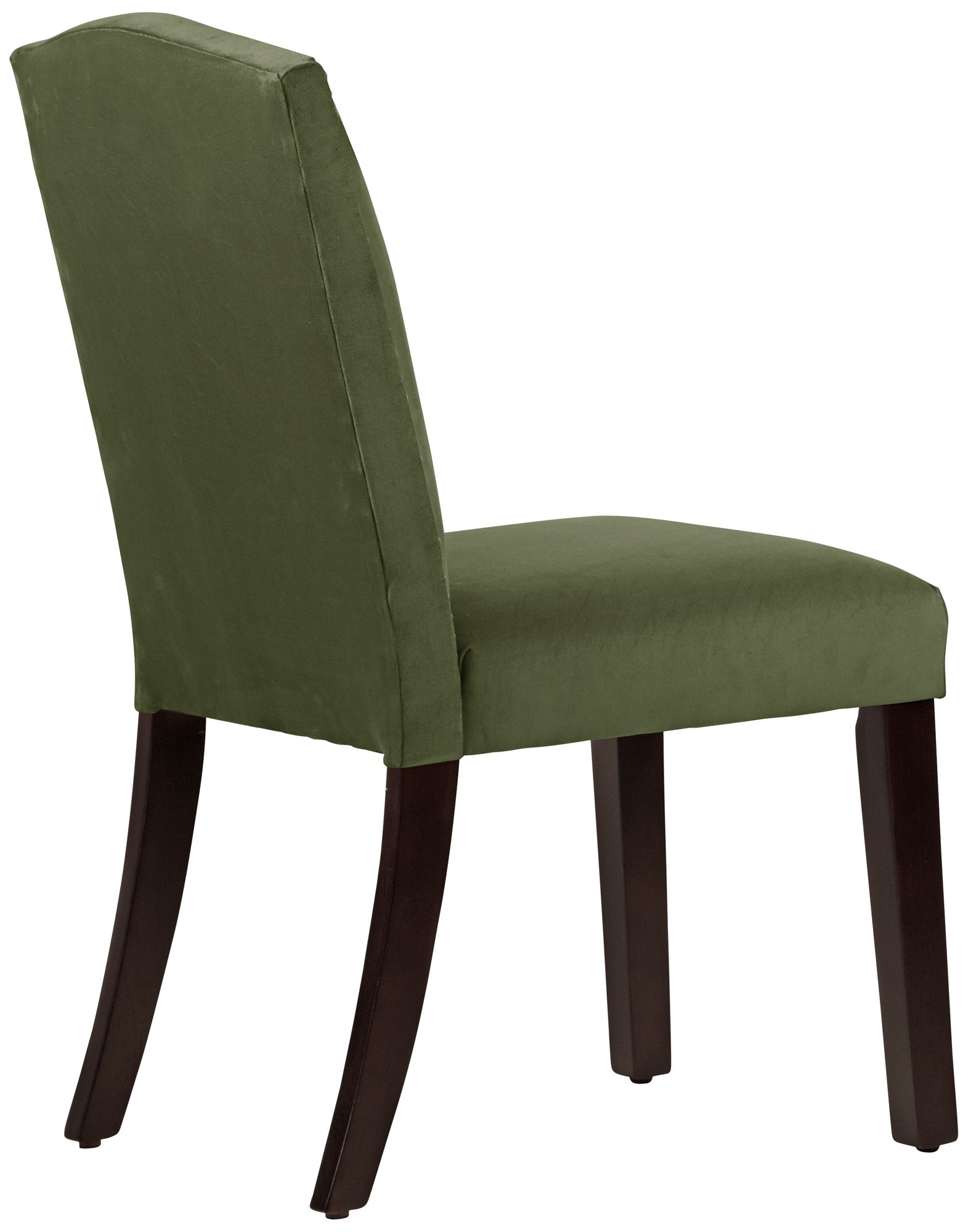 Image 4 Calistoga Regal Moss Fabric Arched Dining Chair - Made to Order more views
