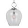 Calix 16" Wide Brushed Nickel Clear Glass Pendant Light