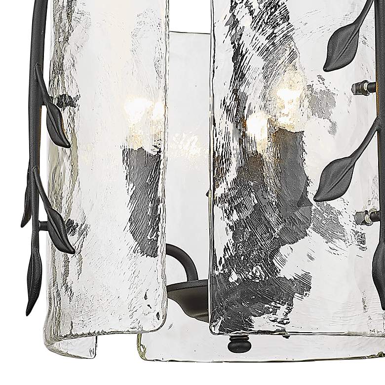 Image 3 Calla 13" Wide Natural Black 3-Light Pendant more views