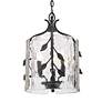 4_Calla 13" Wide Natural Black 3-Light Pendant more views