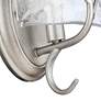 2_Calla 8 3/4" High Peruvian Silver Wall Sconce more views
