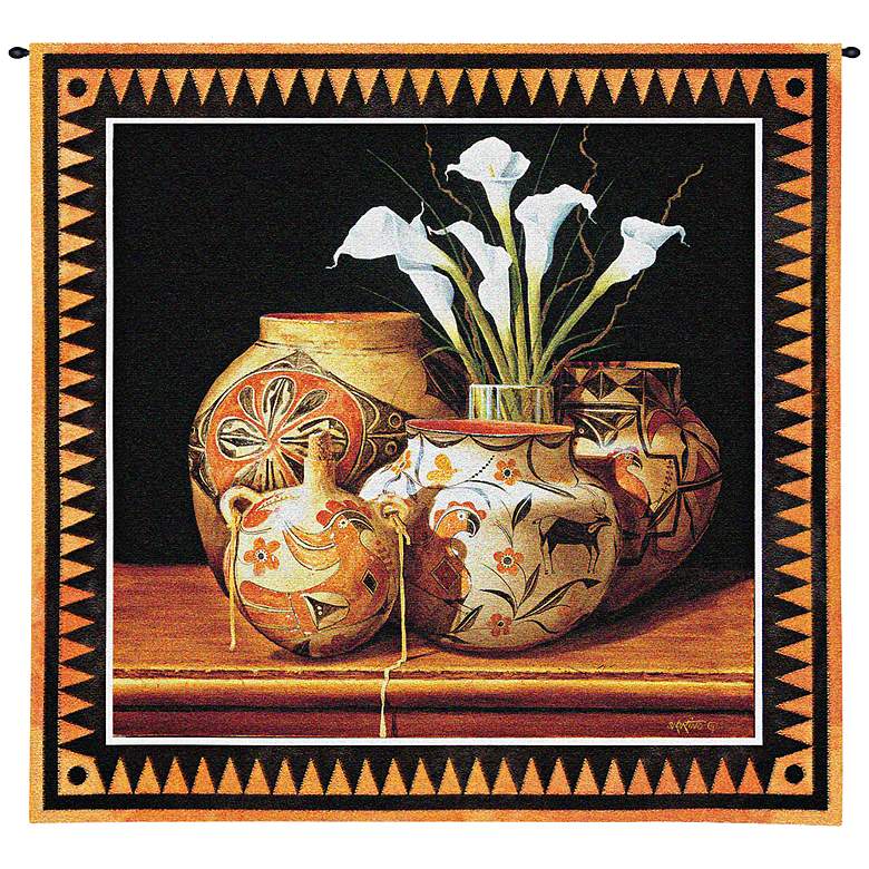 Image 1 Calla And Canteen 44 inch Square Wall Tapestry
