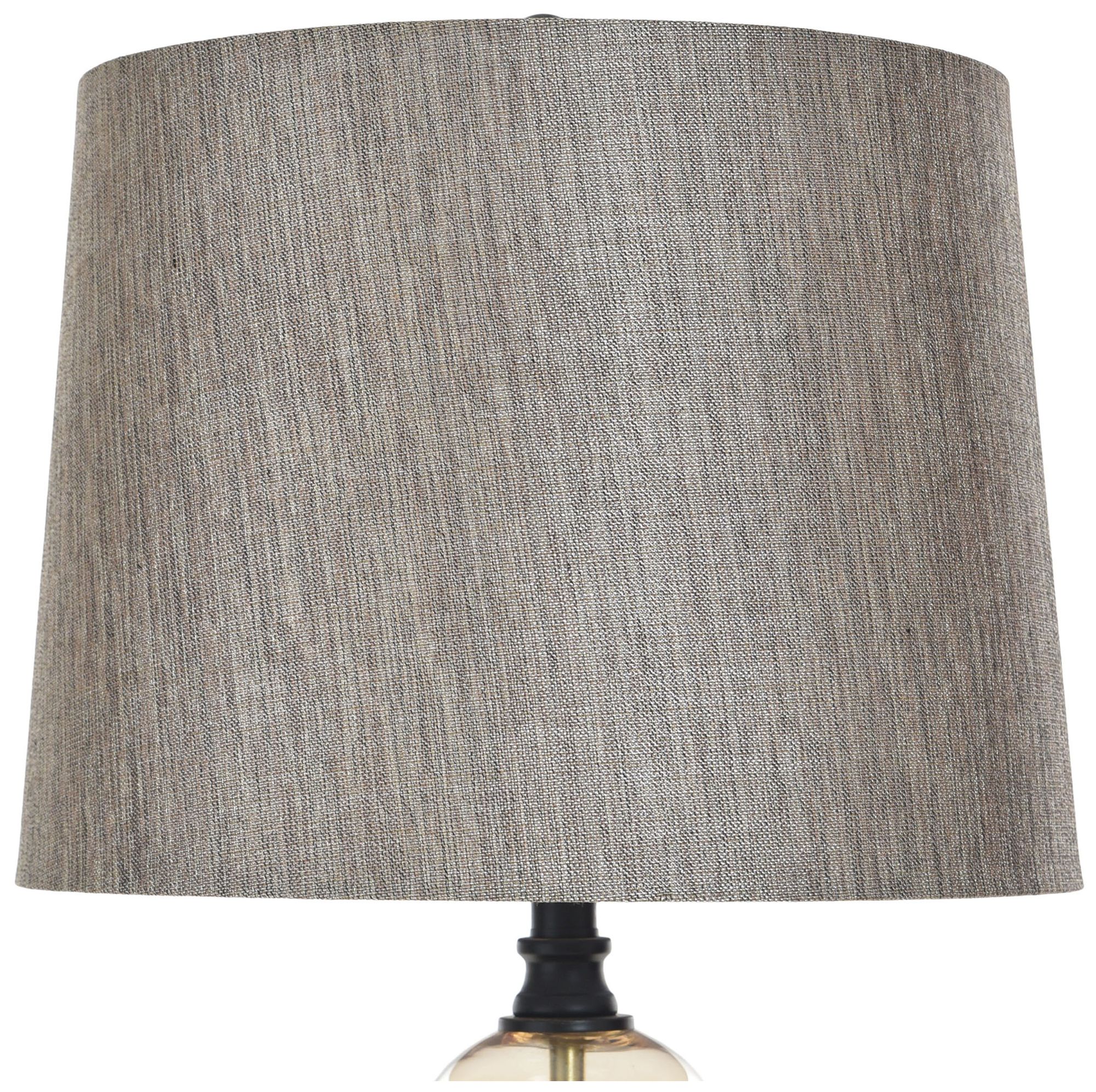 Image 5 Callahan 62.5" High Madison Bronze Floor Lamp with Grey Shade more views