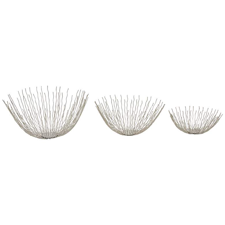 Image 1 Callais Stainless Steel Decorative Bowl Set of 3