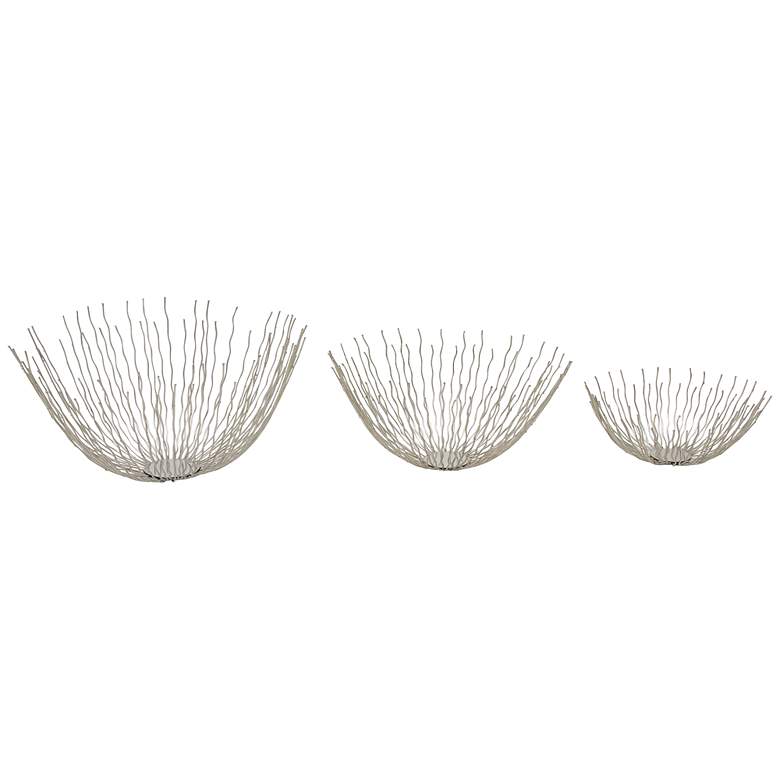 Image 1 Callais Stainless Steel Decorative Bowl Set of 3