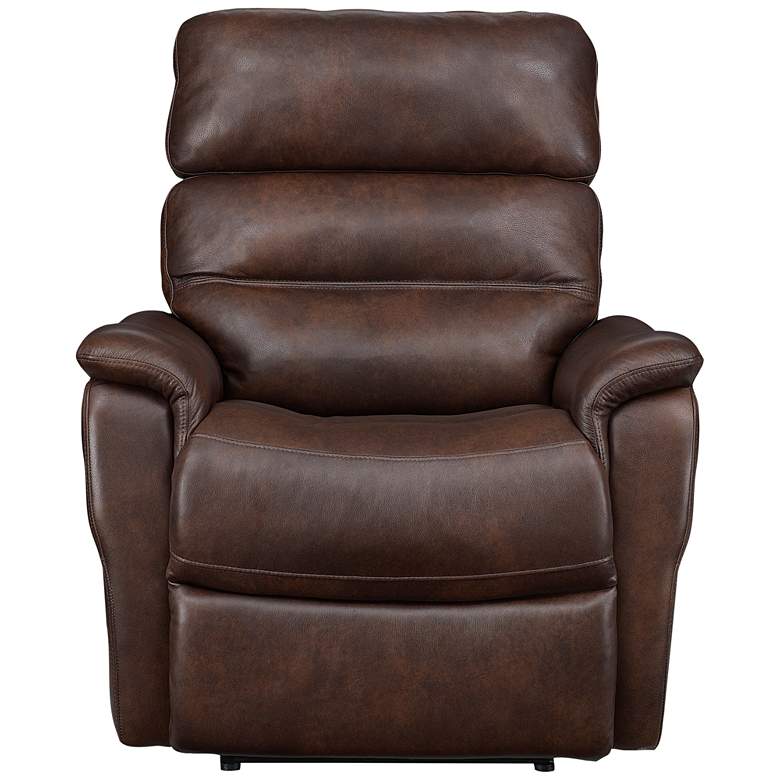 Image 1 Callan Drift Brown Power Recliner with USB Charging Port