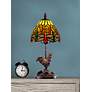 3_Callico Rooster 15" High Antique Bronze Accent Table Lamp more views