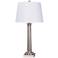 Callimont Brushed Steel Metal Table Lamp