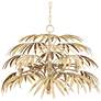 2_Calliope 32" Wide Coco Cream and Ivory 5-Light Chandelier