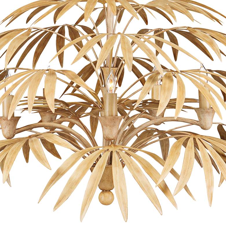 Image 3 Calliope 32" Wide Coco Cream and Ivory 5-Light Chandelier more views