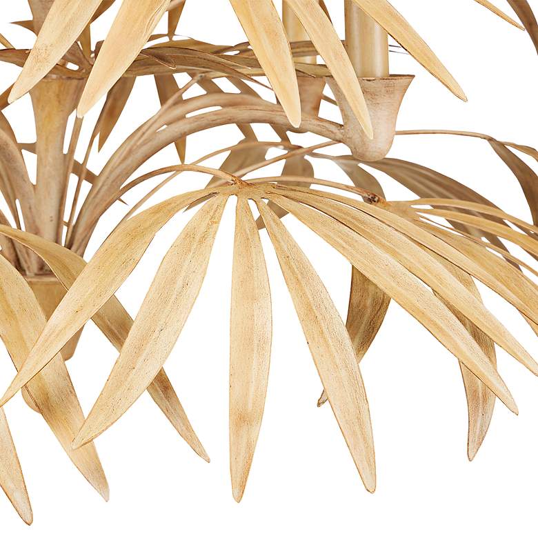 Image 4 Calliope 32" Wide Coco Cream and Ivory 5-Light Chandelier more views