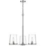 5_Callista 28" Wide Polished Nickel 3-Light Chandelier more views