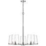 7_Callista 33" Wide Polished Nickel 5-Light Chandelier more views