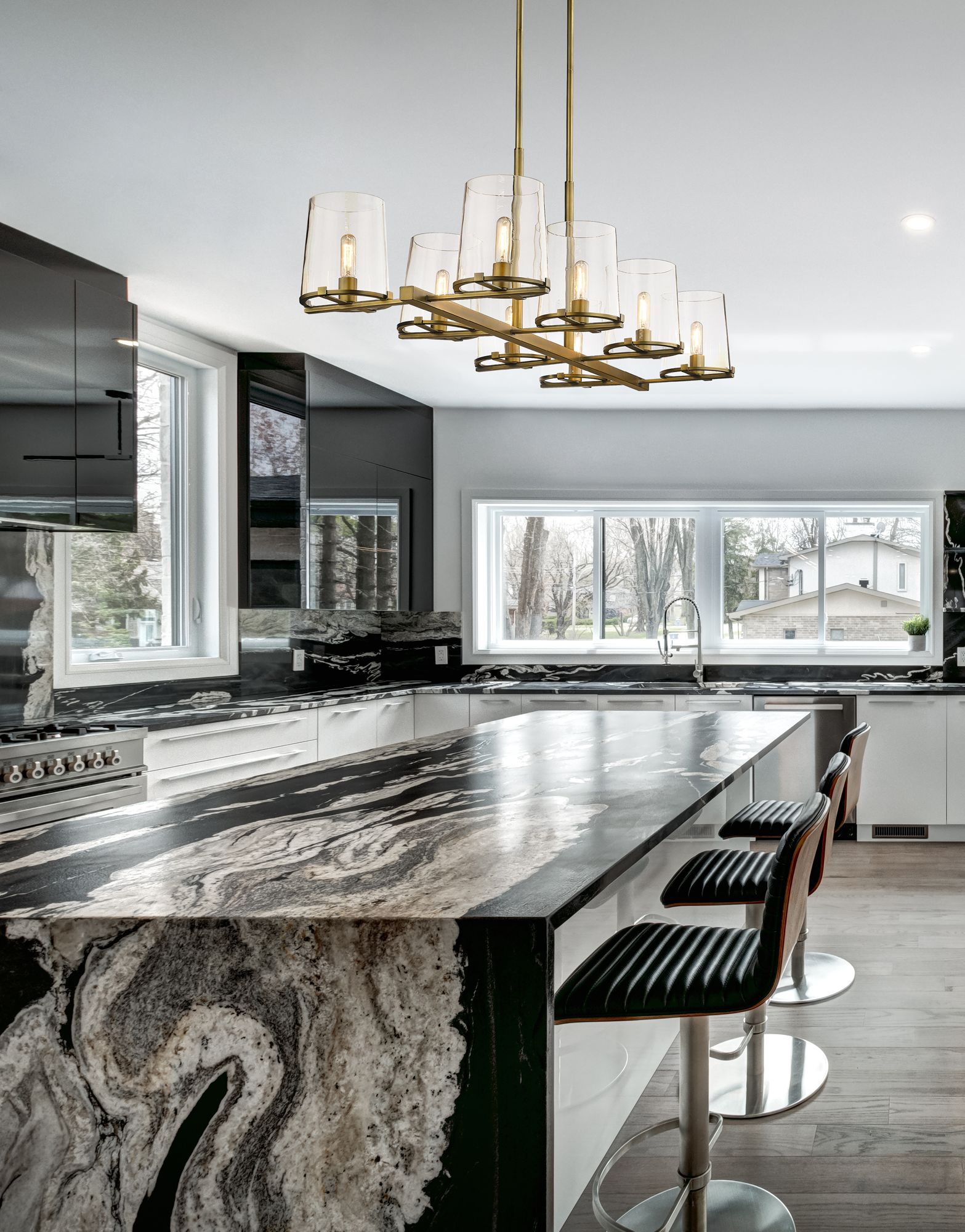 Image 2 Callista by Z-Lite Rubbed Brass 8 Light Island Pendant more views