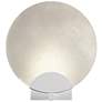 Callisto 11.4" High White Sconce With Alabaster Shade