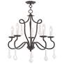 2_Callisto 24" Wide English Bronze 5-Light Chandelier