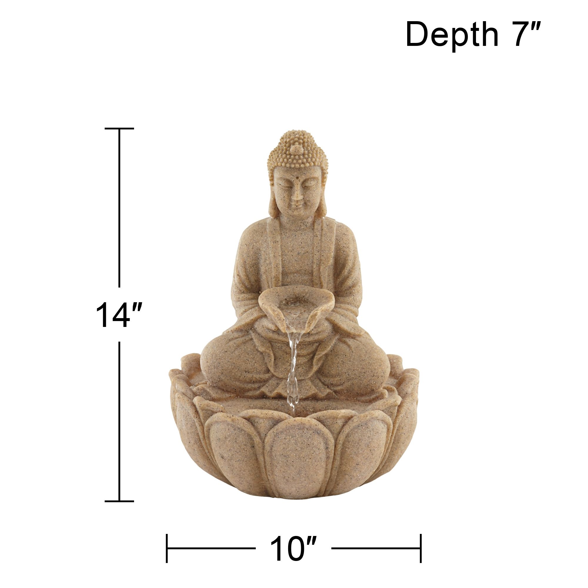 Sitting Buddha Fountain