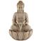Calm Buddha 22" High Zen Fountain with LED Light