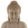 4_Calm Buddha 22" High Zen Fountain with LED Light more views