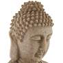 5_Calm Buddha 22" High Zen Fountain with LED Light more views