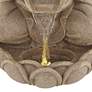 7_Calm Buddha 22" High Zen Fountain with LED Light more views
