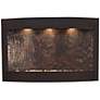 2_Calming Waters 53 1/2" Wide Modern Stone LED Wall Fountain