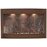 Calming Waters Featherstone Woodland Brown Wall Fountain