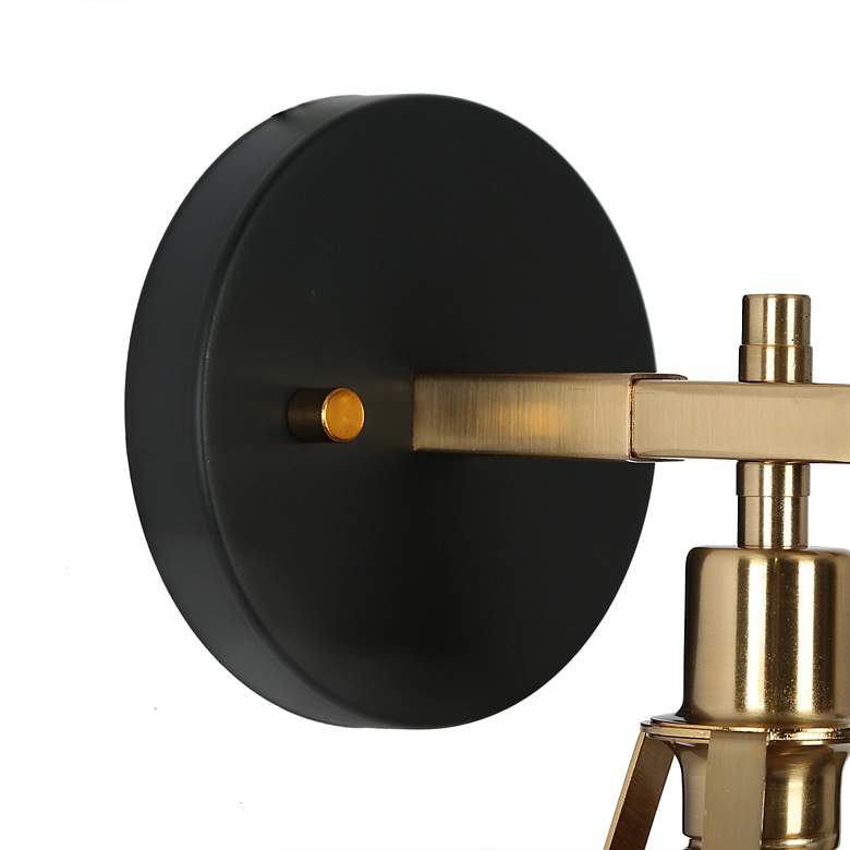 Image 5 Calne 1-Light 6.1" Wide Black Bath Light more views
