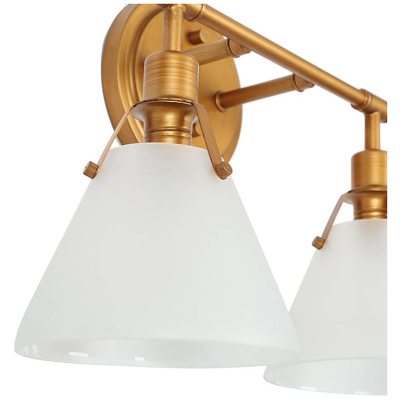 Image 2 Calne 4-Light 31.5" Gold Bath Light more views