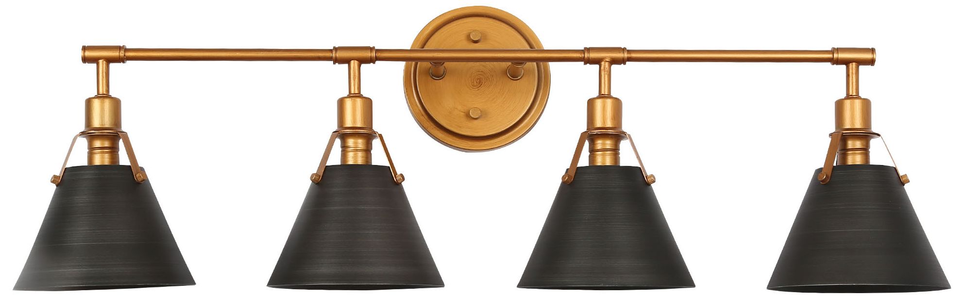 Image 2 Calne 4-Light 31.5" wide Gray Bath Light more views