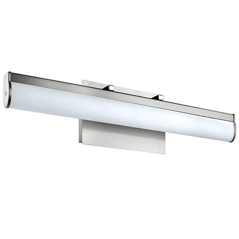 Image 1 Calnova 1 35.5" Wide Matte Nickel LED Bath Light