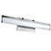 Calnova 1 35.5" Wide Matte Nickel LED Bath Light