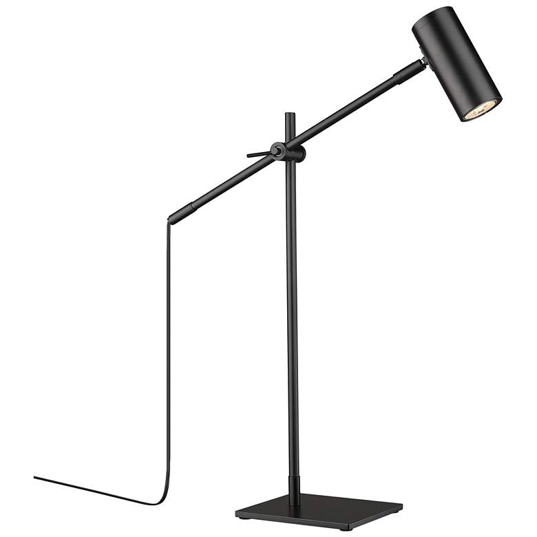 Image 1 Calumet by Z-Lite Matte Black 1 Light Table Lamp