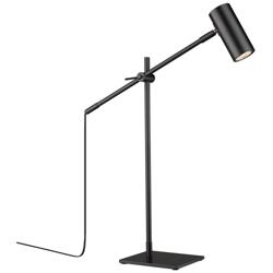 Calumet by Z-Lite Matte Black 1 Light Table Lamp