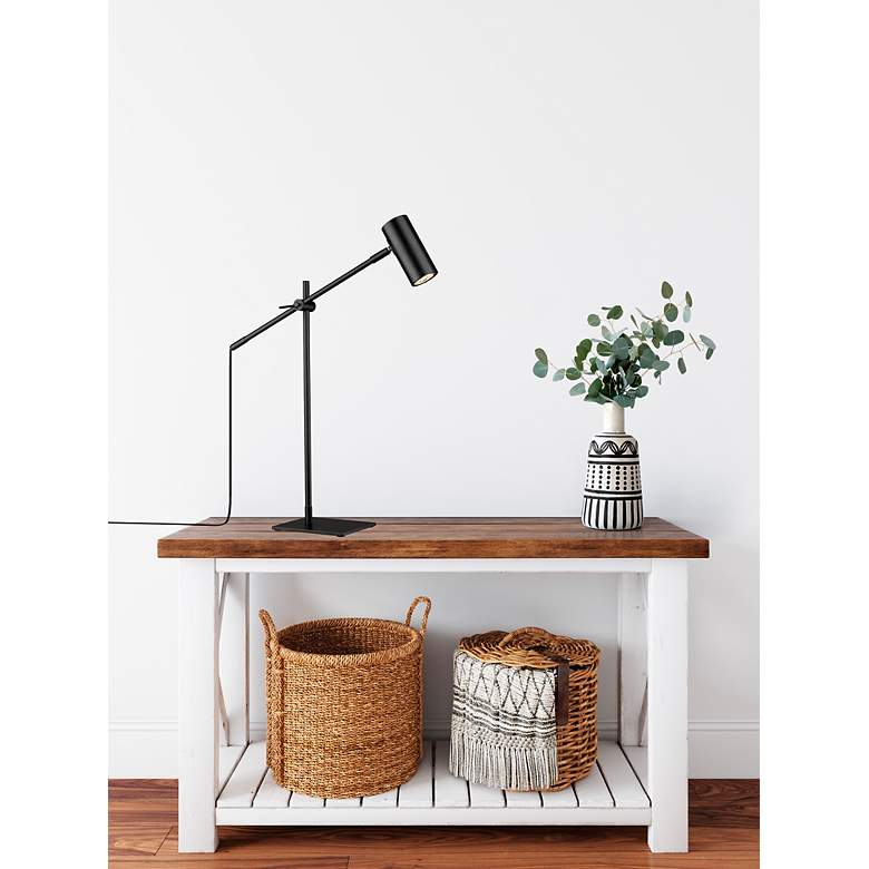 Image 3 Calumet by Z-Lite Matte Black 1 Light Table Lamp more views
