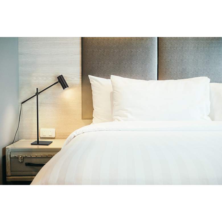 Image 4 Calumet by Z-Lite Matte Black 1 Light Table Lamp more views