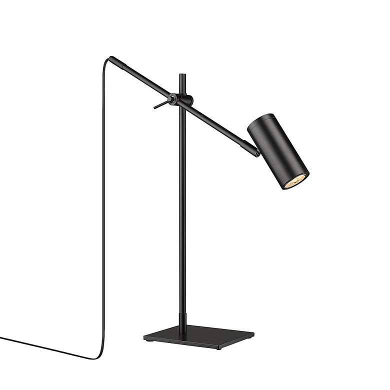 Image 6 Calumet by Z-Lite Matte Black 1 Light Table Lamp more views