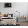 2_Calumet by Z-Lite Matte Black + Olde Brass 1 Light Table Lamp more views