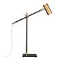4_Calumet by Z-Lite Matte Black + Olde Brass 1 Light Table Lamp more views