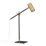 7_Calumet by Z-Lite Matte Black + Olde Brass 1 Light Table Lamp more views