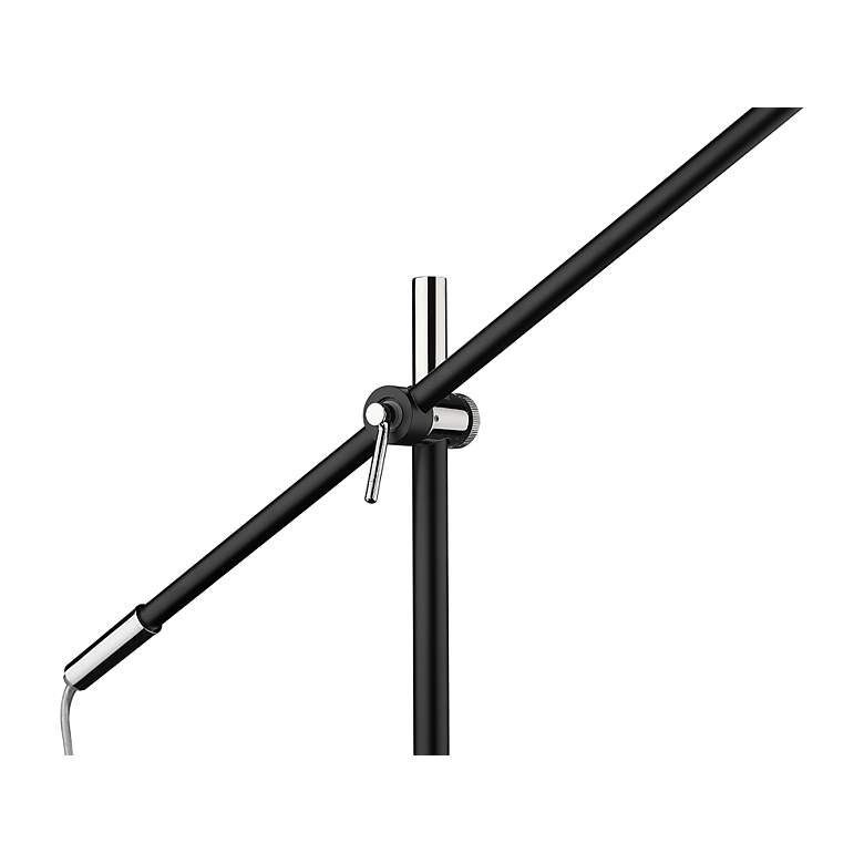 Image 7 Calumet by Z-Lite Matte Black + Polished Nickel 1 Light Table Lamp more views
