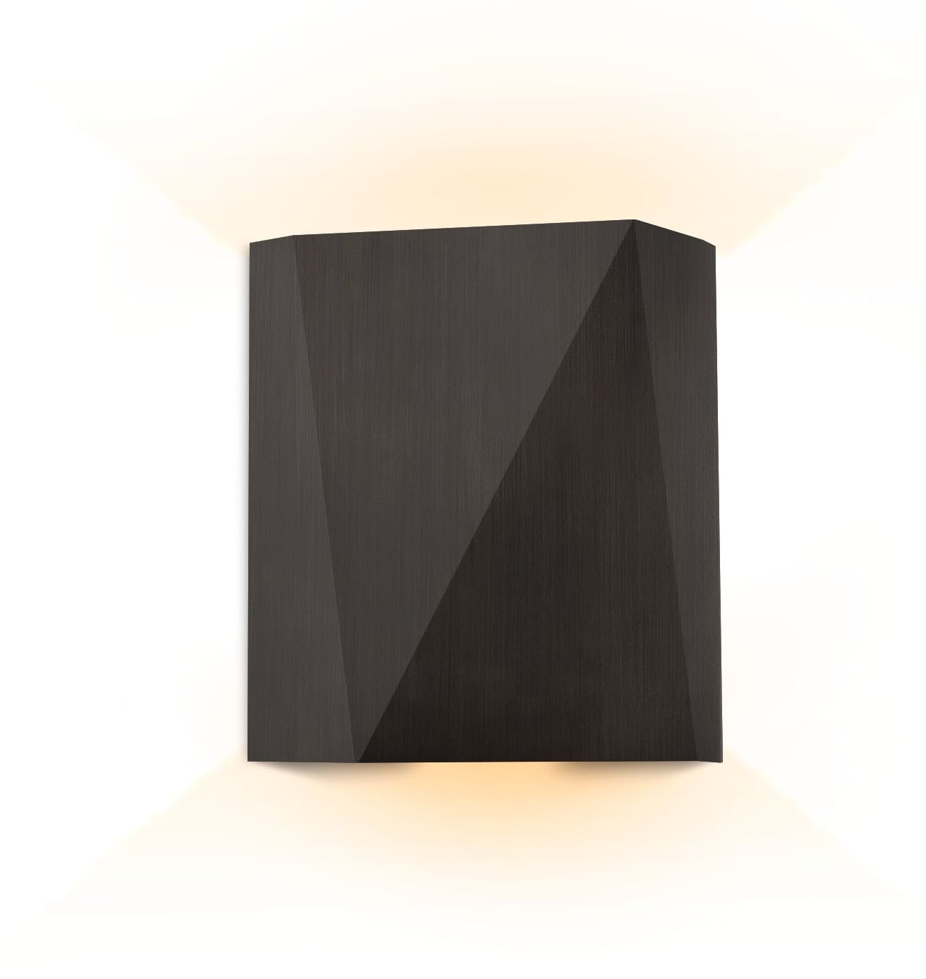Calx 9.07" Bronze Up/Down 4000K LED Outdoor Sconce Made to Order