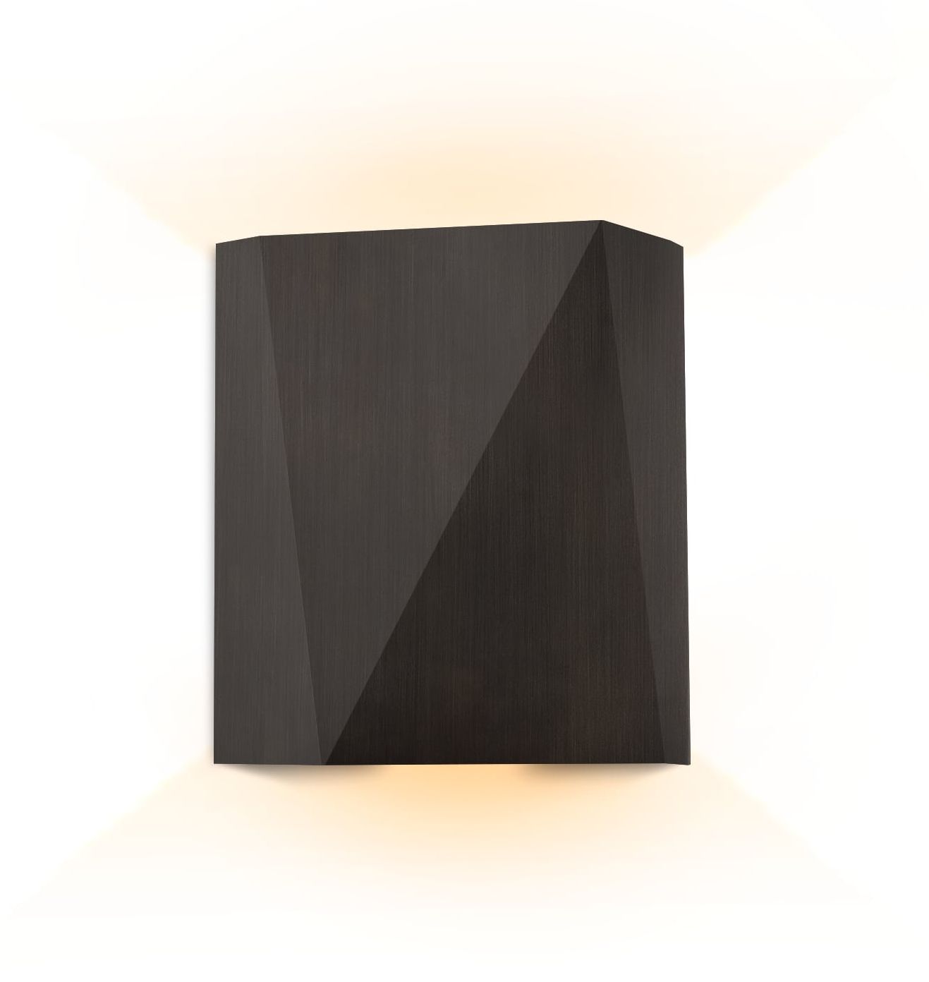 Calx 9.07" Bronze Up/Down Dimmable 3000K LED Outdoor S Made to Order