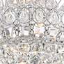 Calylah 21 1/2" Wide Chrome and Crystal Chandelier in scene