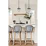 6_Calypso 1 Light Matte Black Mini Chandelier more views