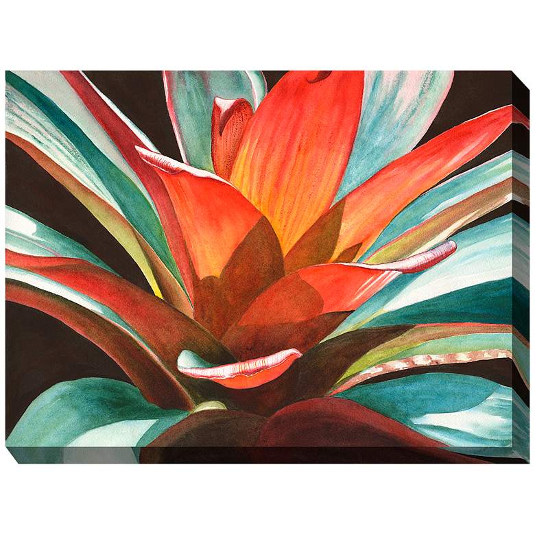 Image 1 Calypso 40" Wide All-Weather Outdoor Canvas Wall Art