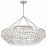 4_Calypso 40"W Chrome Round Kitchen Island Light Chandelier more views